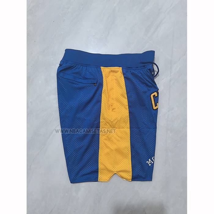 Pantalone Crenshaw Quincy Mccall Azul Amarillo